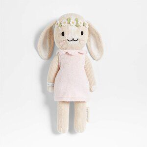 NEW! Cuddle+Kind Hannah Bunny Yarn Doll PERU 12" NEW $76